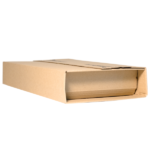 Cutie Carton Cărți BookBox, 217x155x60mm, Autoadeziv, Bandă Desigilare, Natur