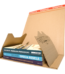 Cutie Carton Cărți BookBox, 217x155x60mm, Autoadeziv, Bandă Desigilare, Natur