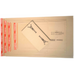 Cutie Carton Cărți BookBox, 302x215x80mm, Autoadeziv, Bandă Desigilare, Natur