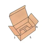 Cutie Carton cu Autoformare, CO3, 105x105x105 mm, Natur