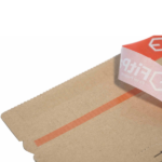Cutie Carton cu Autoformare EuroBox, 215x155x43mm, Autoadeziv, Bandă Desigilare, Natur