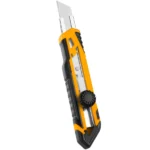 Cutter din ABS, Maner Cauciucat, Buton Rotund, Lama 18x100mm