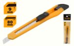 Cutter din ABS, Mâner Ergonomic, Lamă 9x80mm